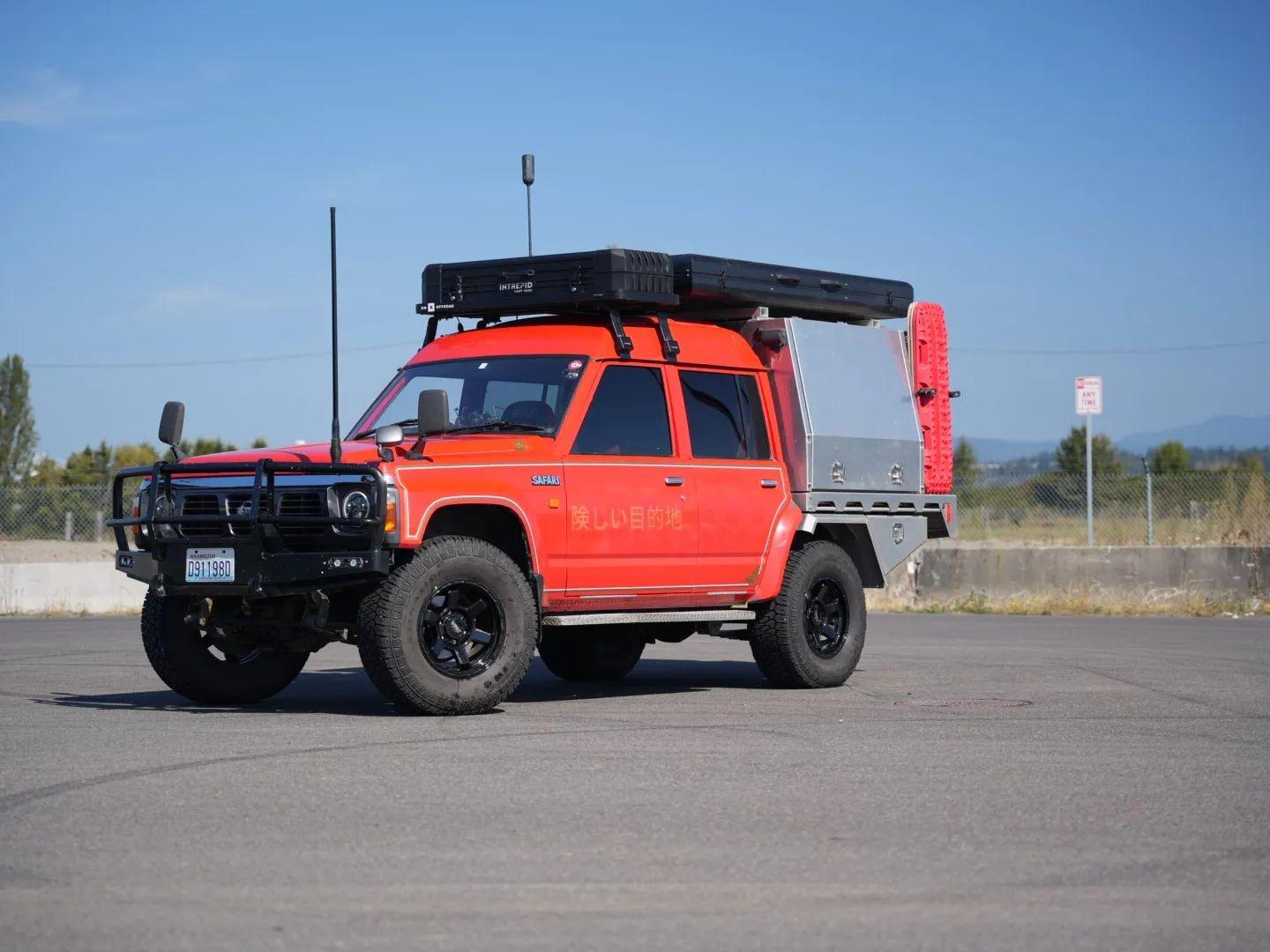 1995 Nissan Safari Fire Truck