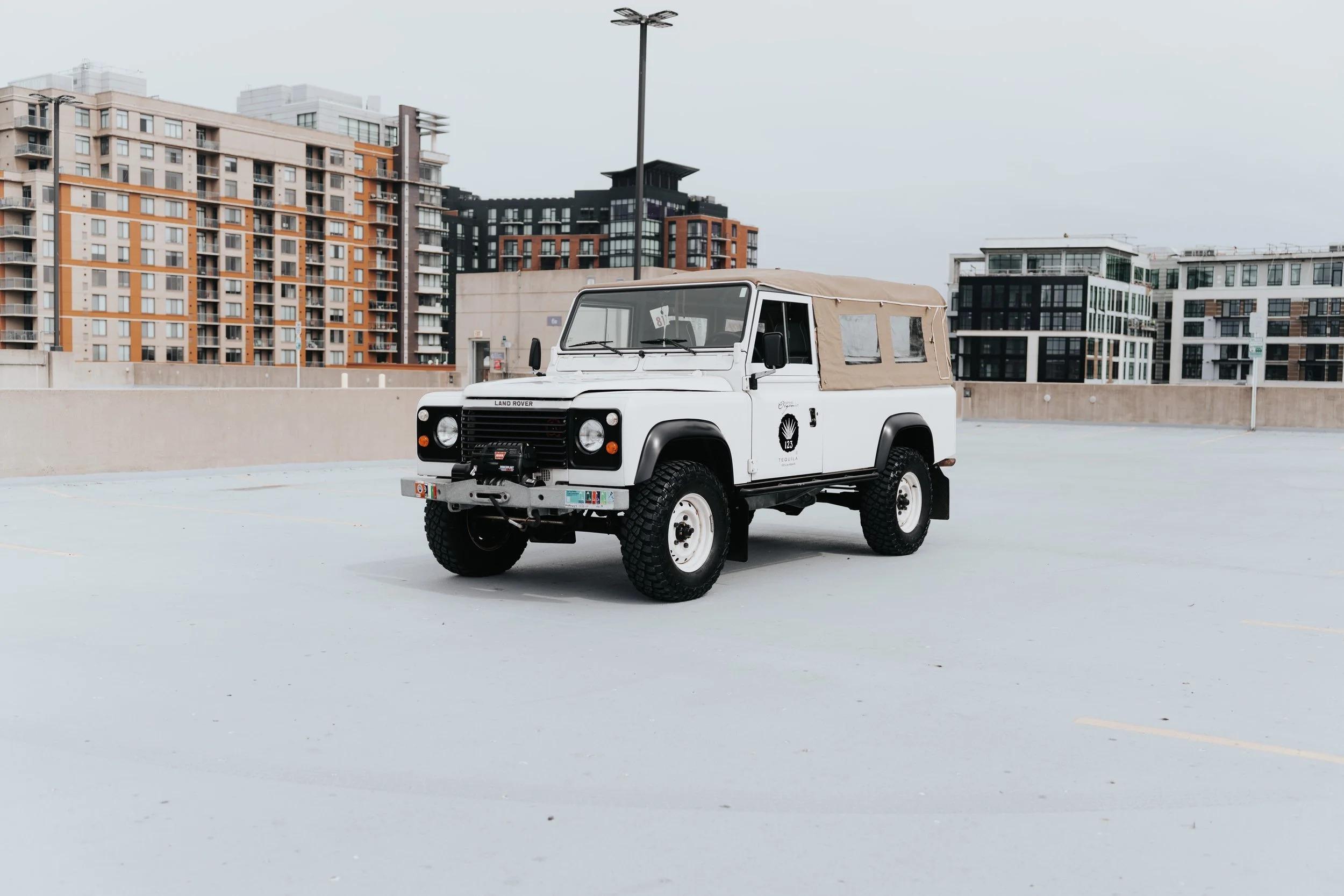 Restored 1993 Land Rover Defender 110