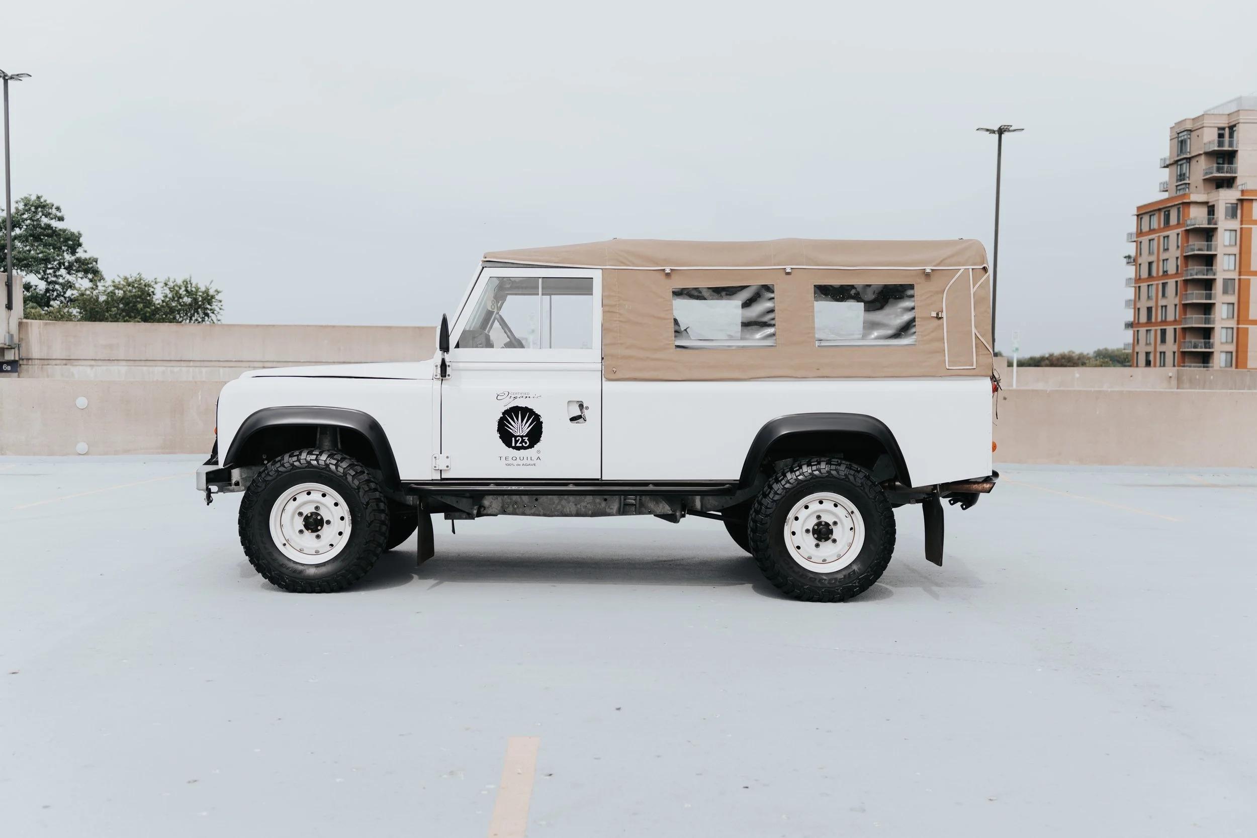 Restored 1993 Land Rover Defender 110
