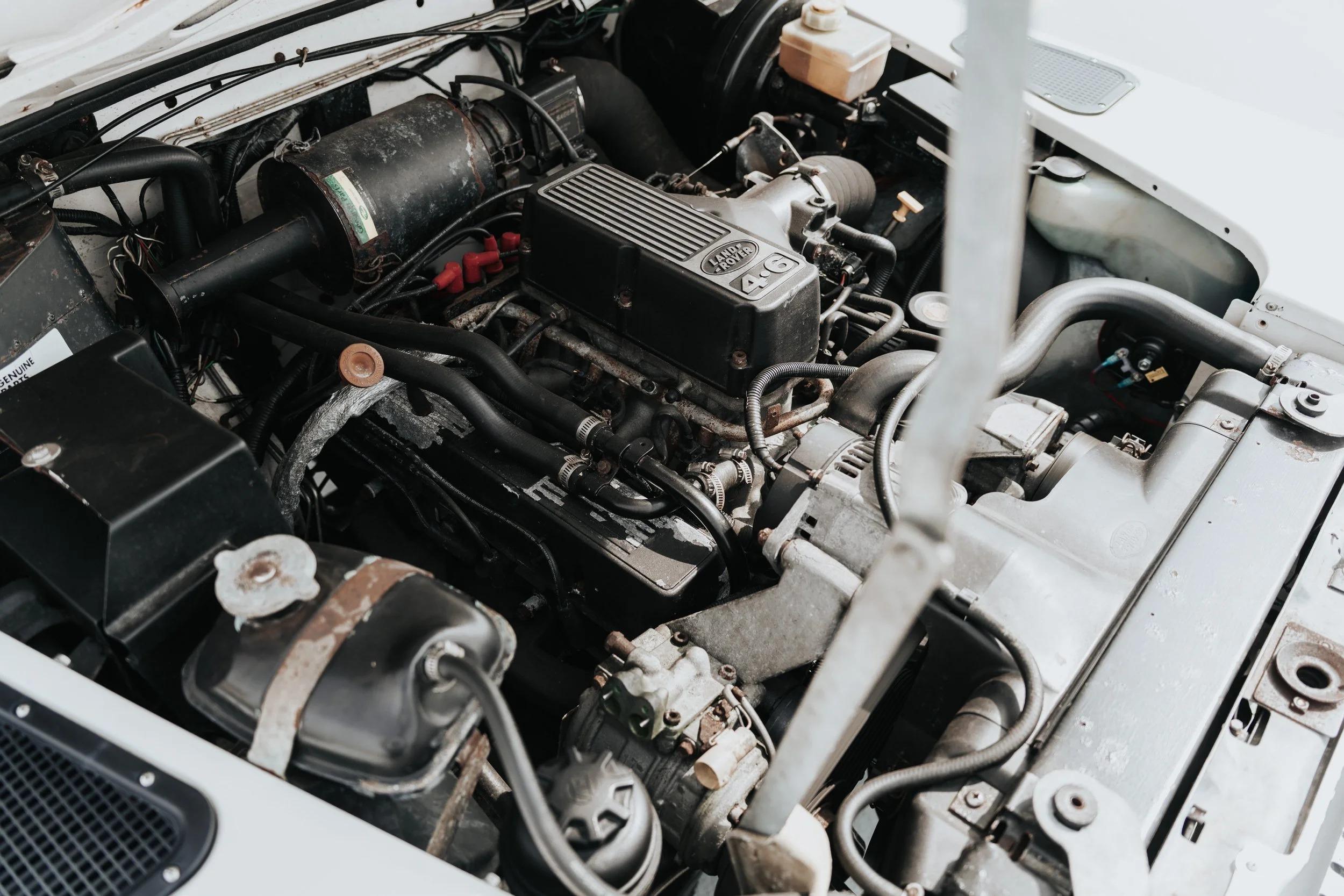 Restored 1993 Land Rover Defender 110