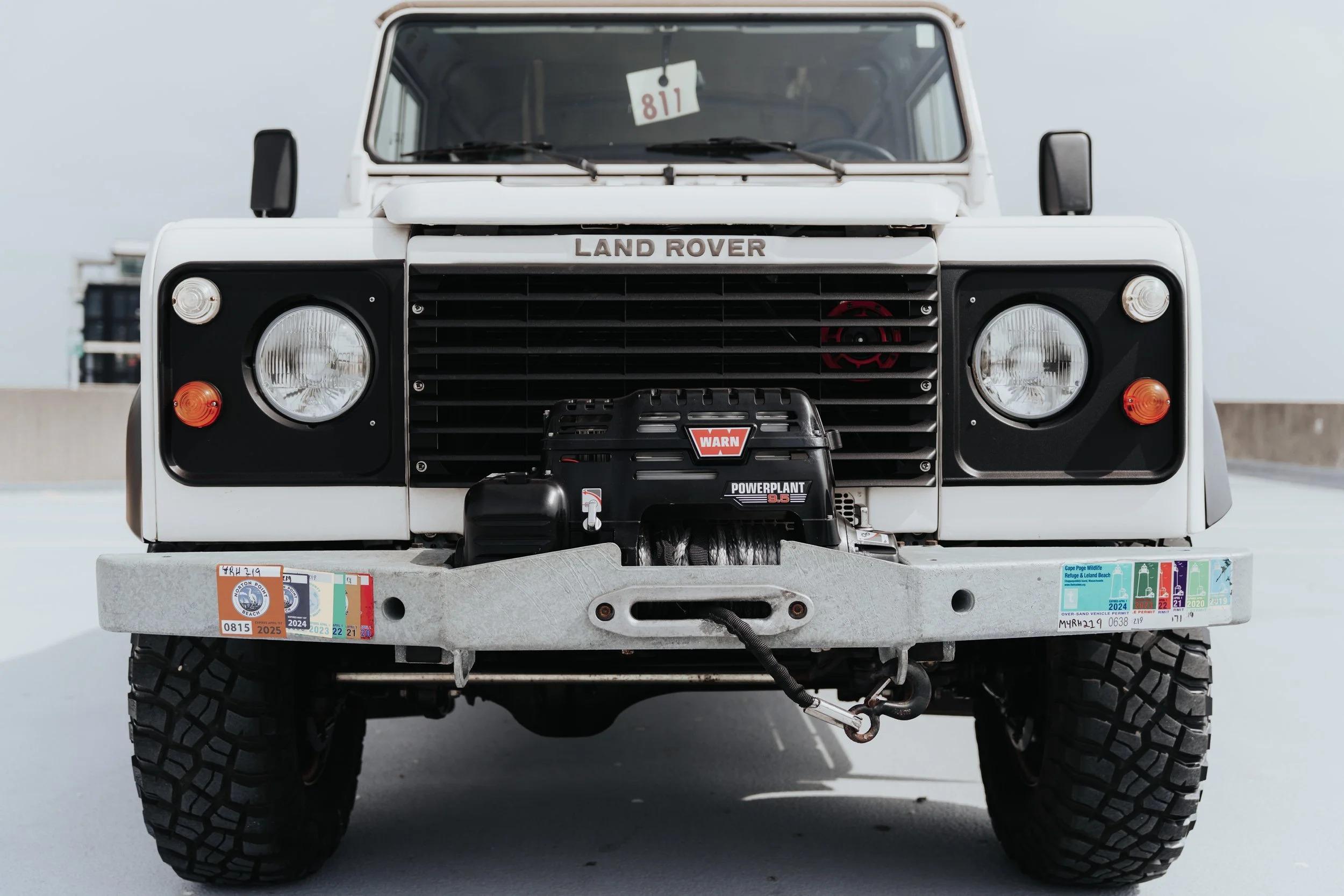 Restored 1993 Land Rover Defender 110