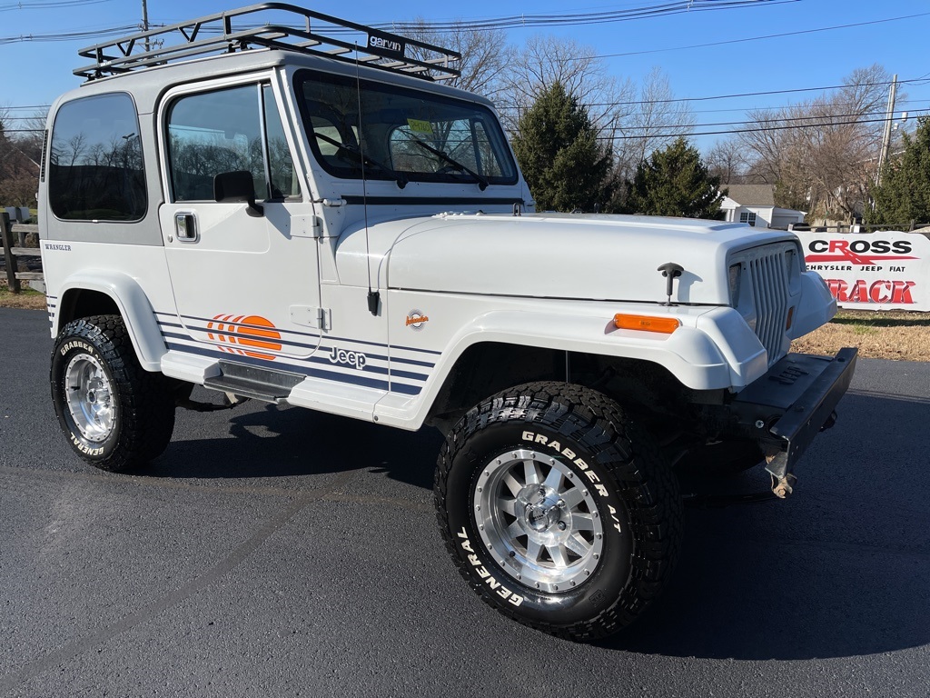 Sold: 1990 Jeep Wrangler Islander YJ