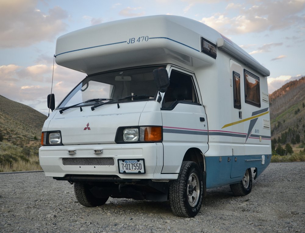Sold: 1995 Mitsubishi Delica JB470 Camper