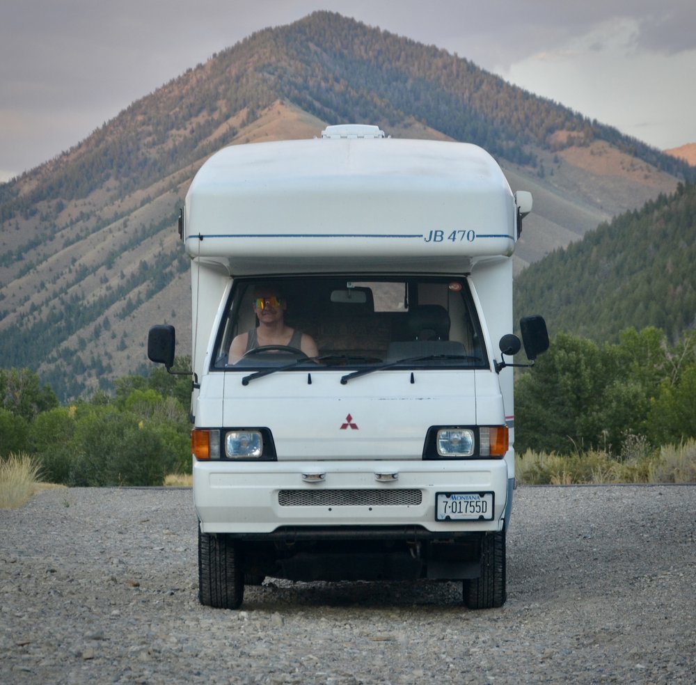 Sold: 1995 Mitsubishi Delica JB470 Camper