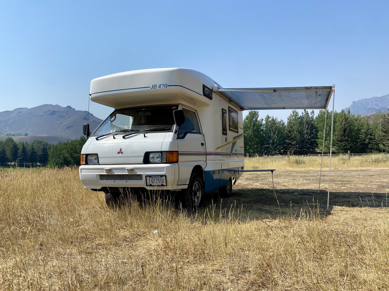 Sold: 1995 Mitsubishi Delica JB470 Camper