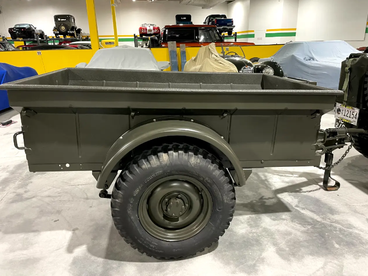 Sold: 1952 Willys M38 Jeep and Trailer Set