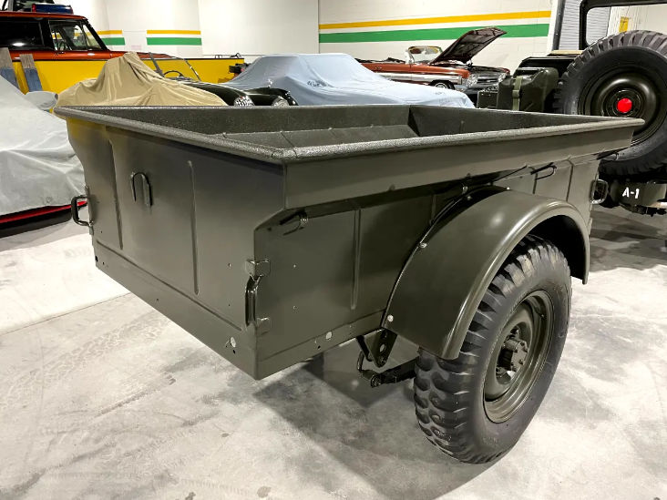 Sold: 1952 Willys M38 Jeep and Trailer Set
