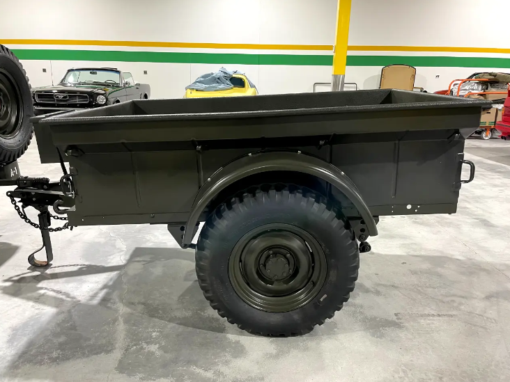 Sold: 1952 Willys M38 Jeep and Trailer Set