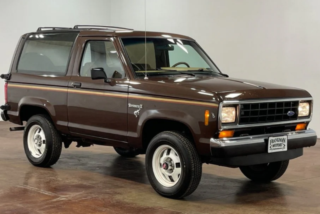 Sold: 1987 Ford Bronco II XL-1