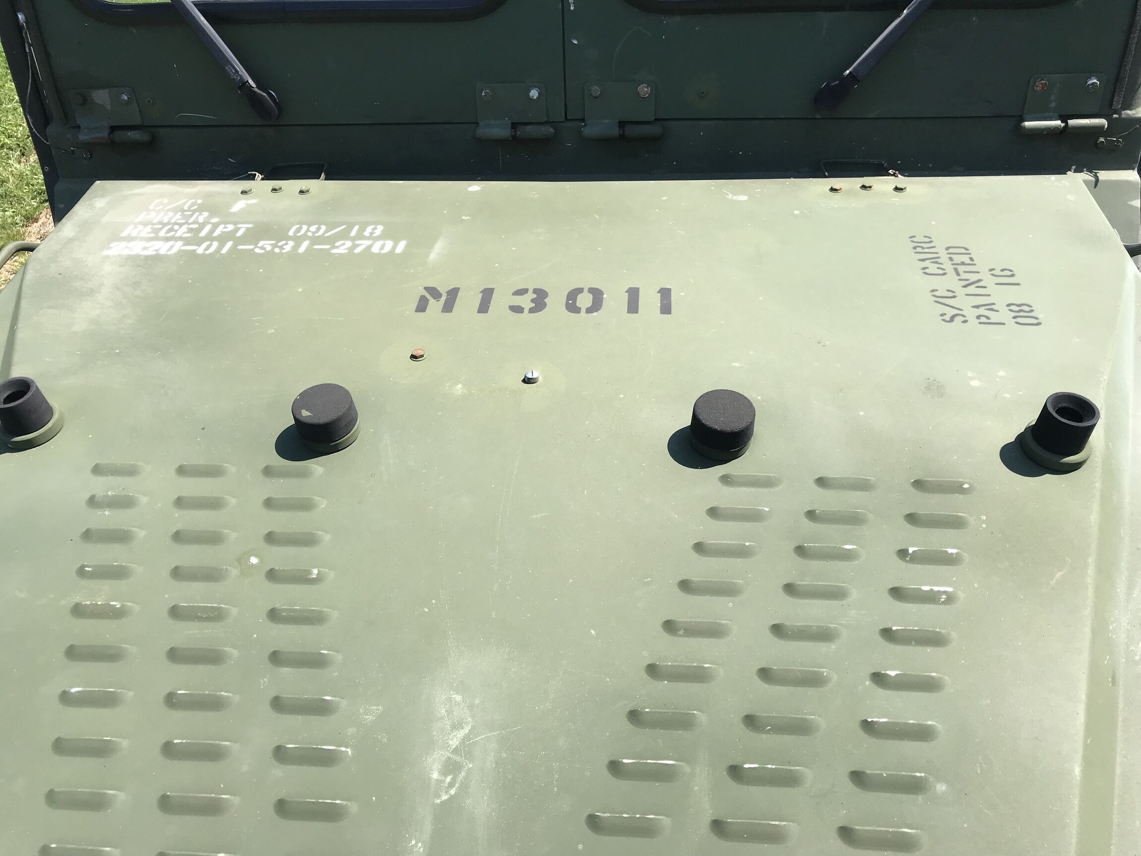 Sold: 2010 General Dynamics M1161 Growler