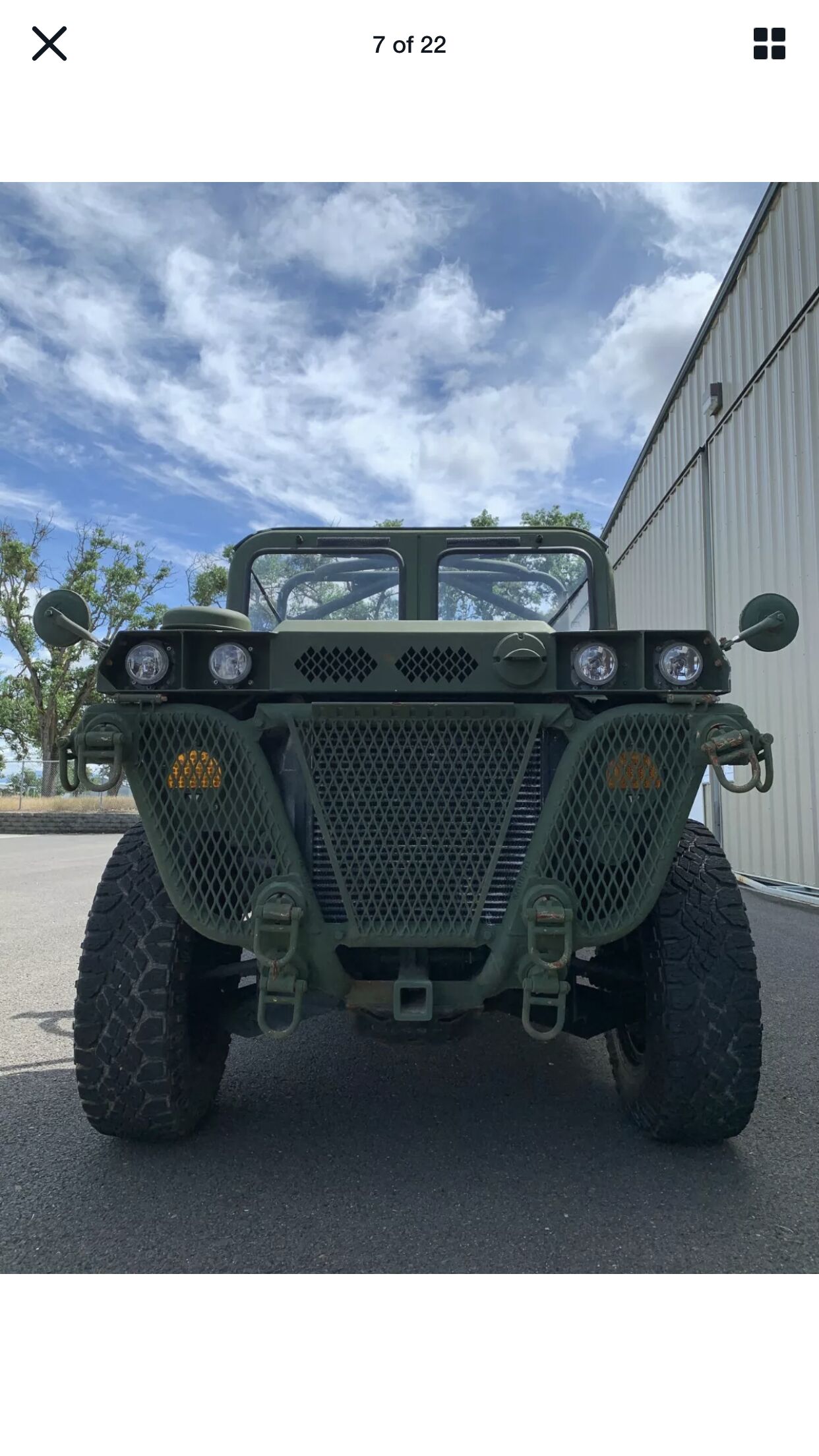 Sold: 2010 General Dynamics M1161 Growler