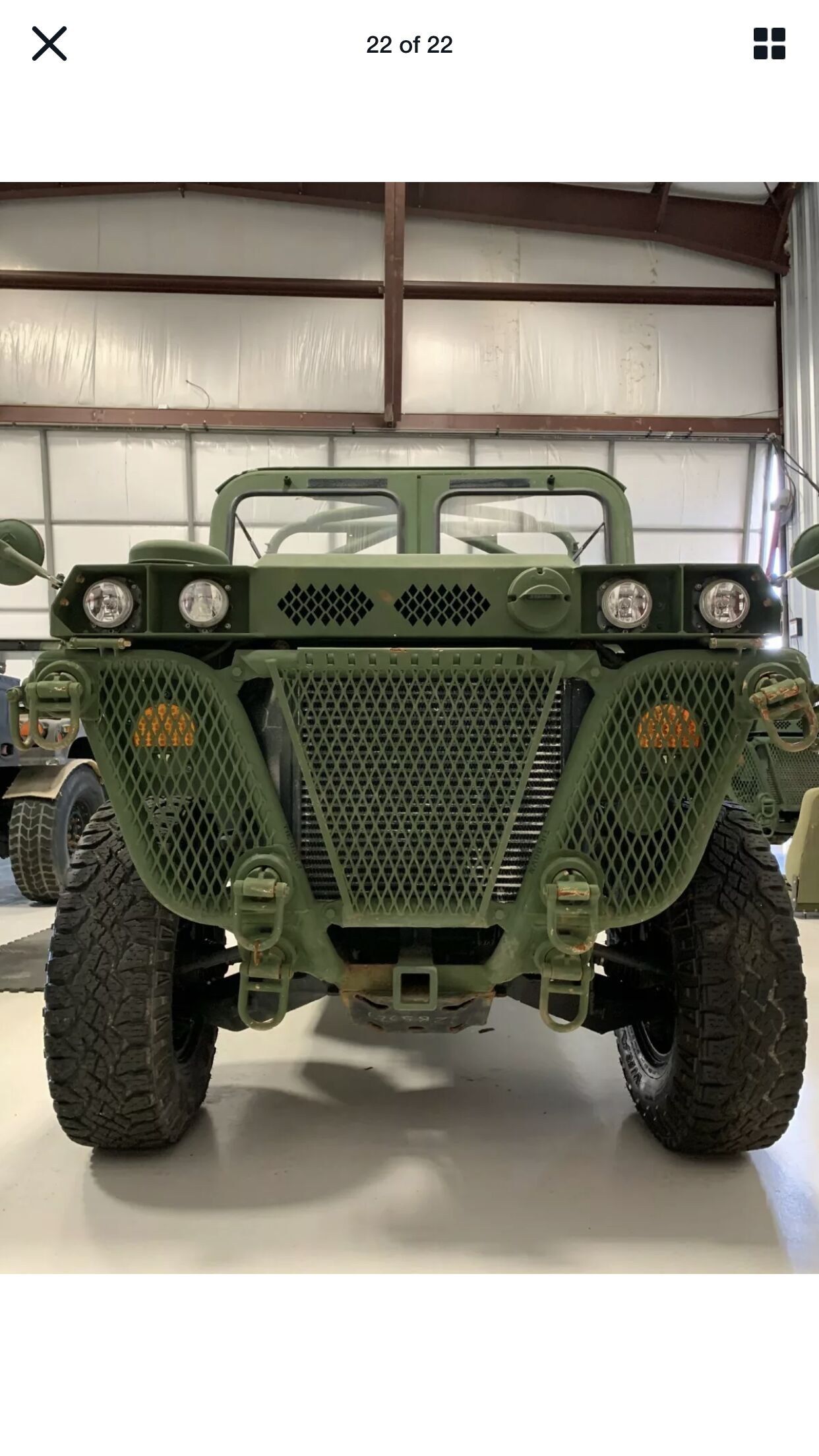 Sold: 2010 General Dynamics M1161 Growler