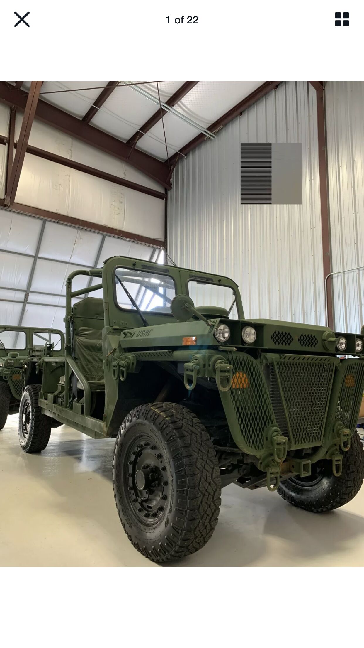 Sold: 2010 General Dynamics M1161 Growler