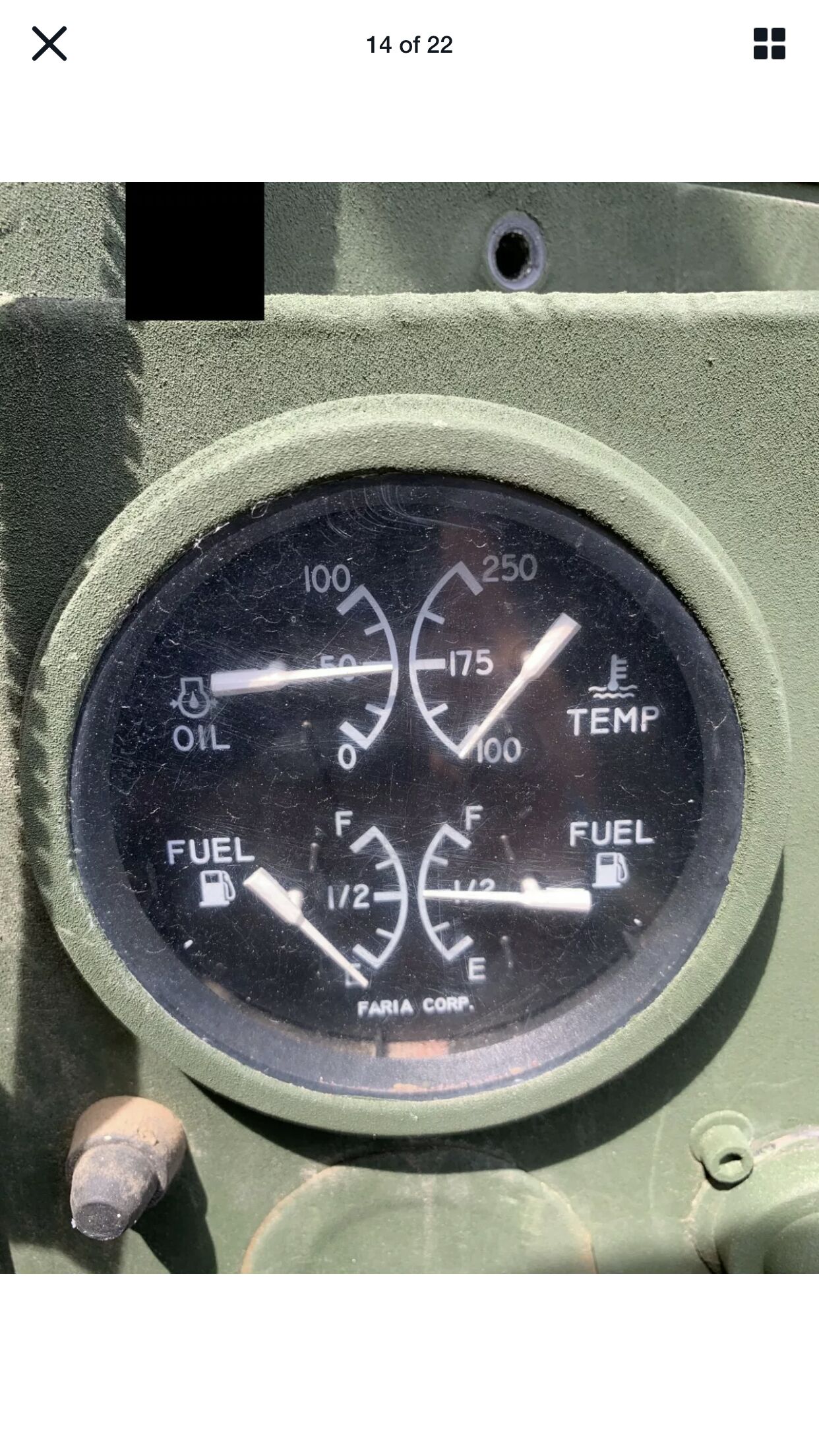 Sold: 2010 General Dynamics M1161 Growler