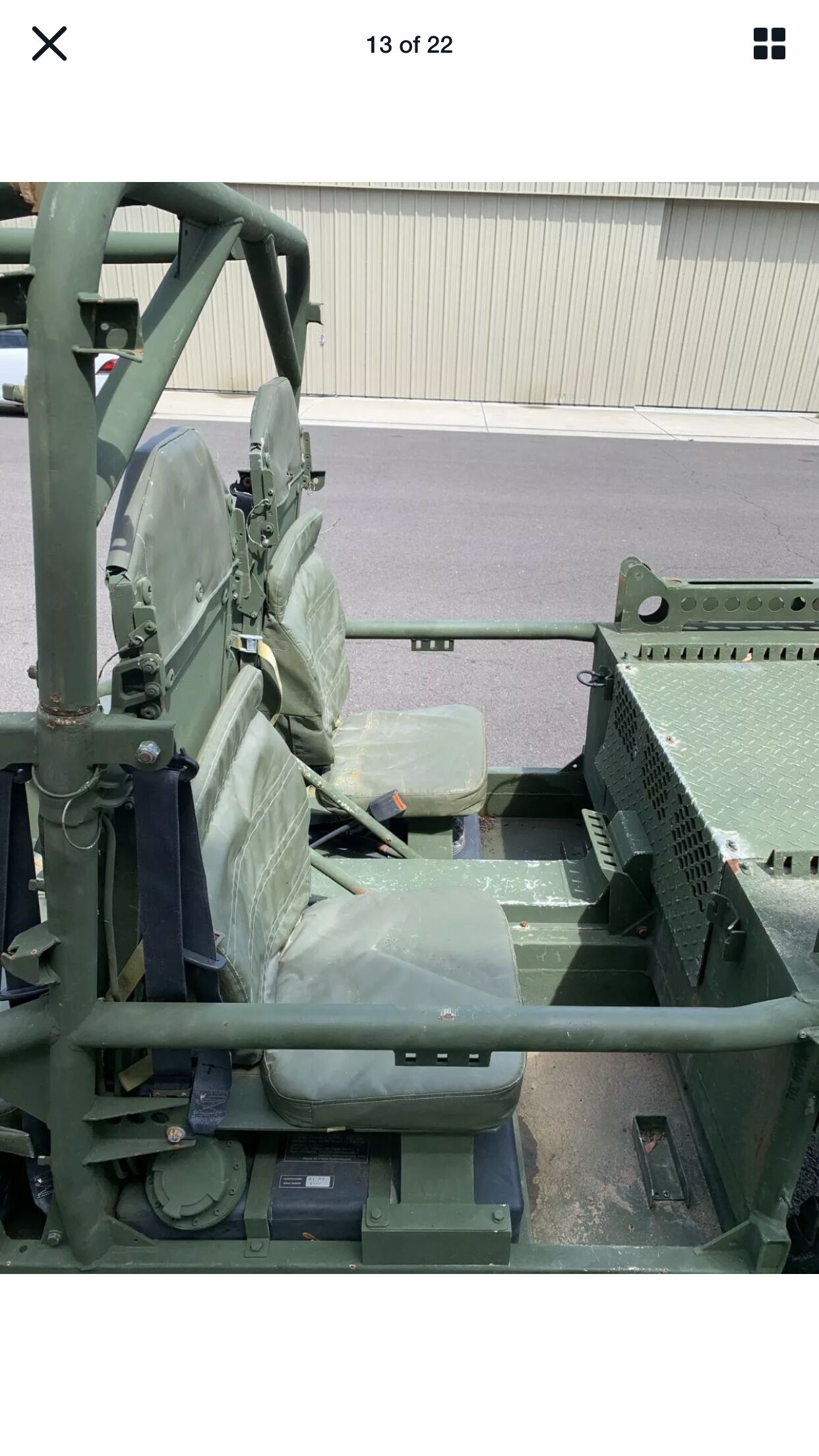 Sold: 2010 General Dynamics M1161 Growler