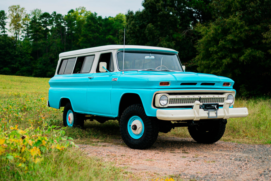 Sold: 1965 Chevrolet K10 Suburban-1