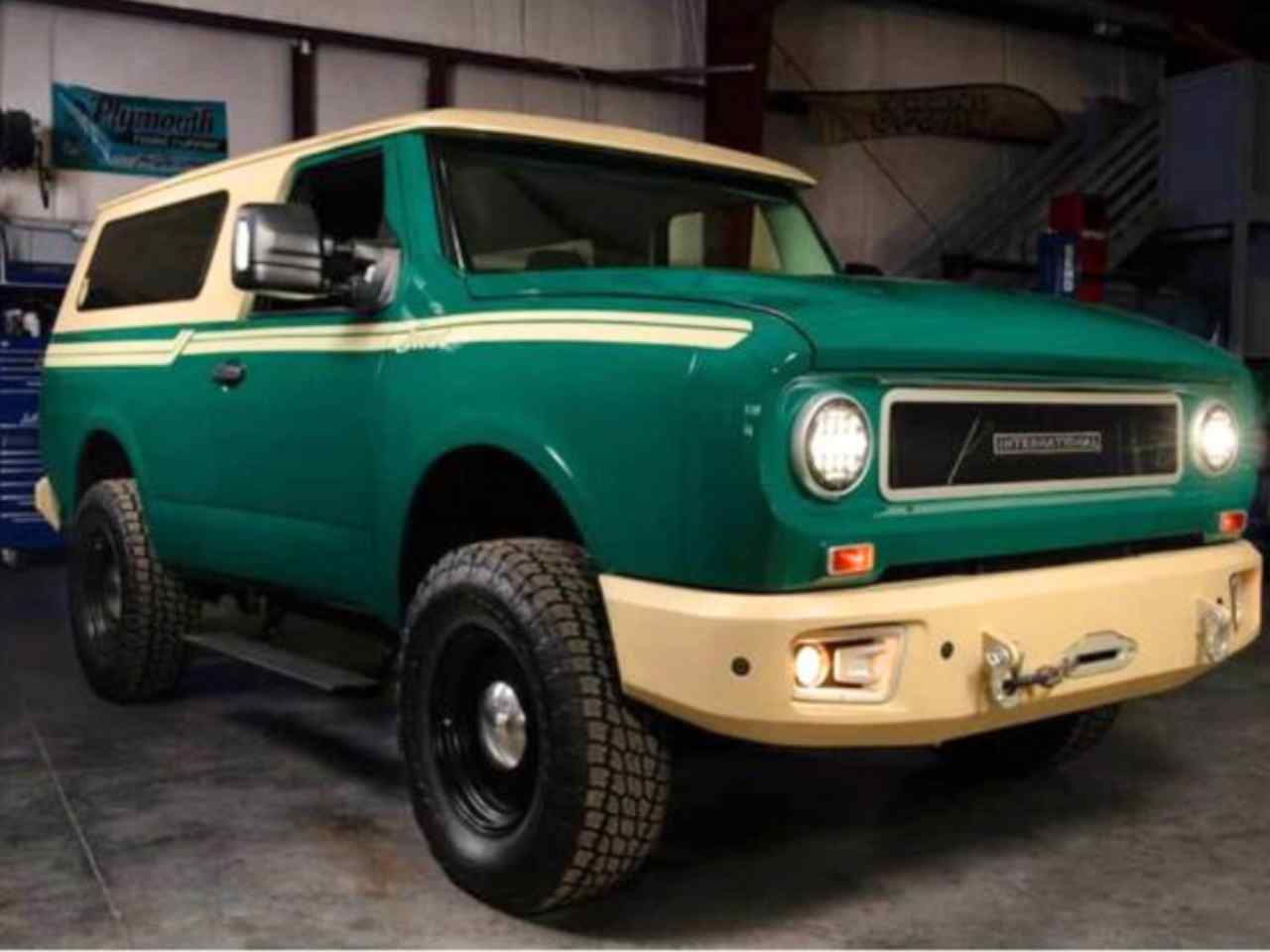 Sold: Custom 1976 International Harvester Scout-1