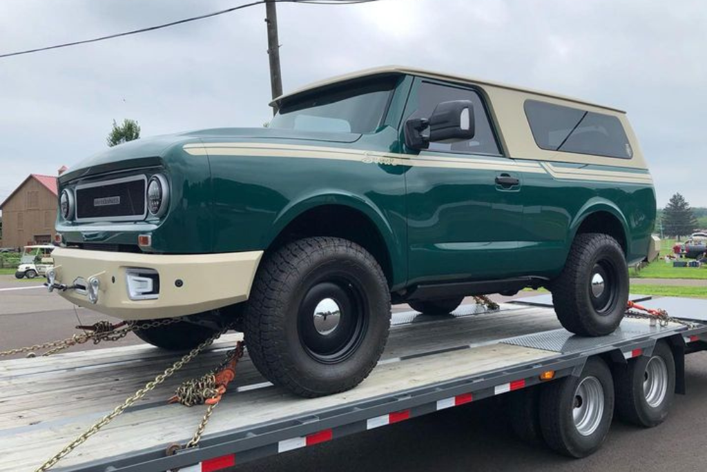 Sold: Custom 1976 International Harvester Scout