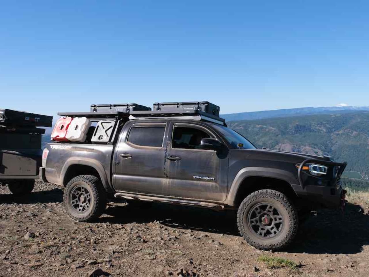 Sold: 2021 Toyota Tacoma TRD Off-Road + Optional Turtleback Trailer-1