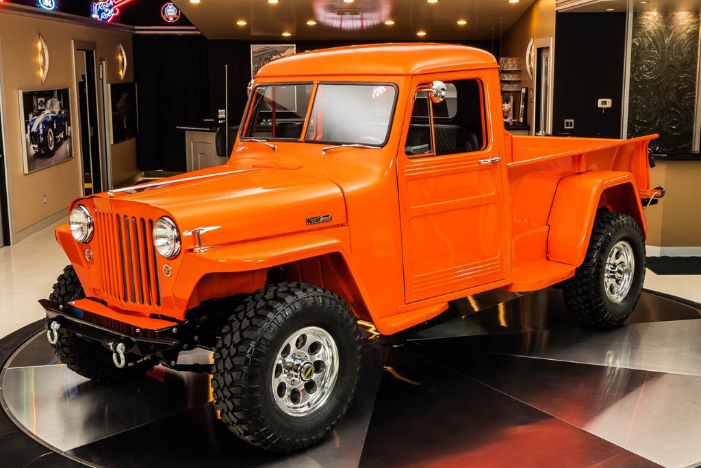 Sold: 1949 Willys Jeep Truck 4x4 - 5