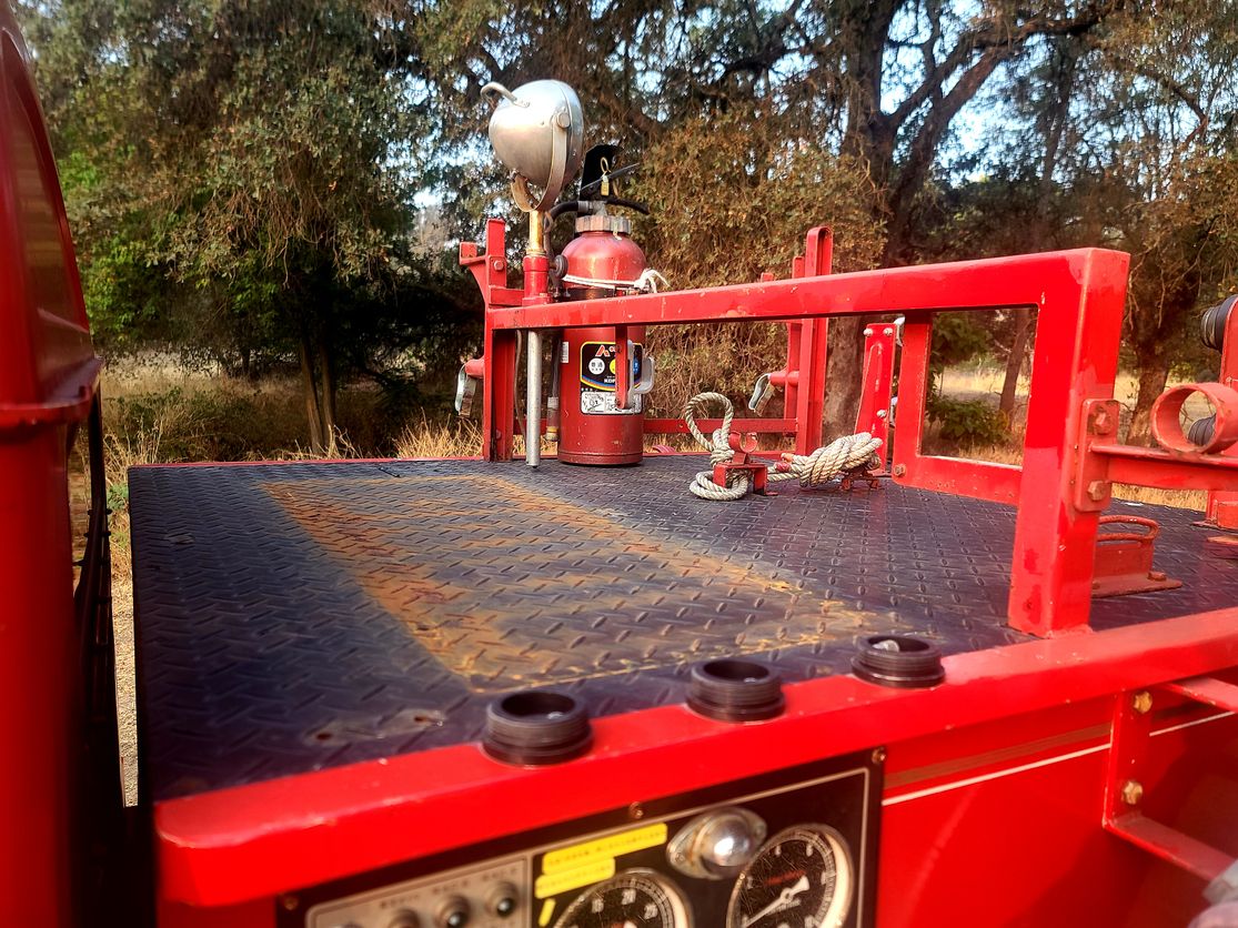 Sold: 1985 Toyota Land Cruiser Fire Truck