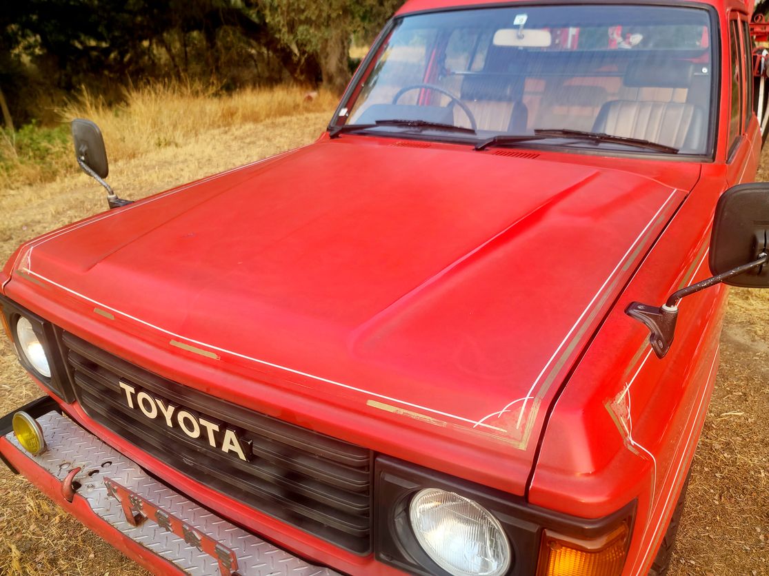 Sold: 1985 Toyota Land Cruiser Fire Truck