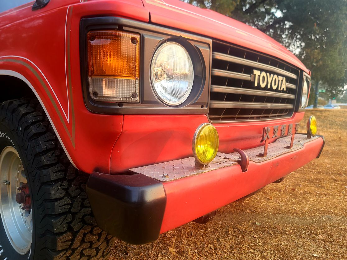 Sold: 1985 Toyota Land Cruiser Fire Truck