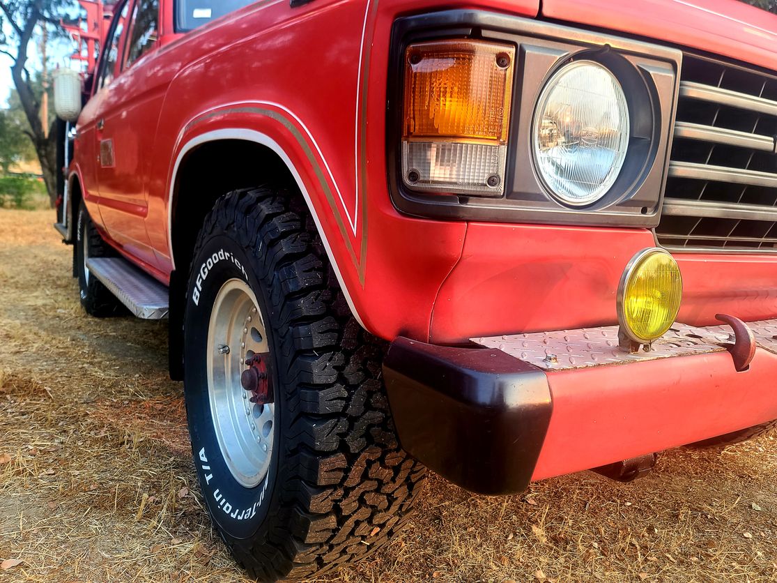 Sold: 1985 Toyota Land Cruiser Fire Truck