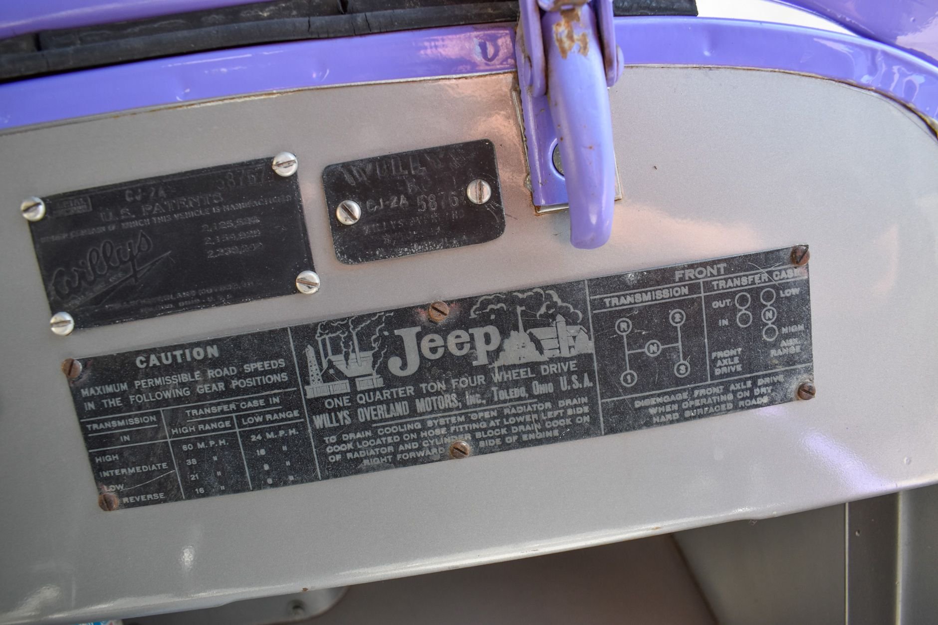 Sold: 1946 Willys CJ-2A