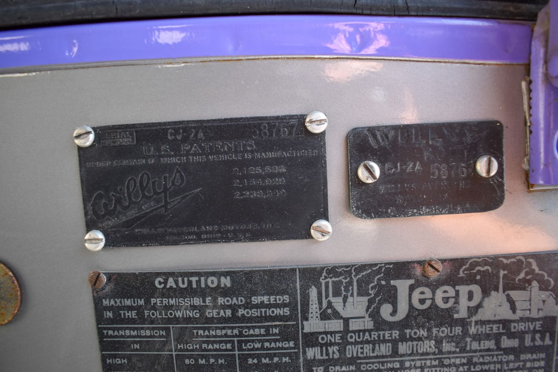 Sold: 1946 Willys CJ-2A