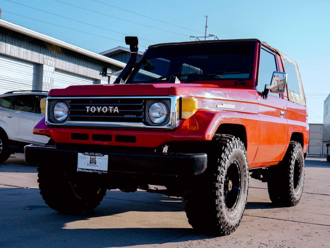 Sold: 1989 Toyota Land Cruiser BJ70 Soft-Top-1
