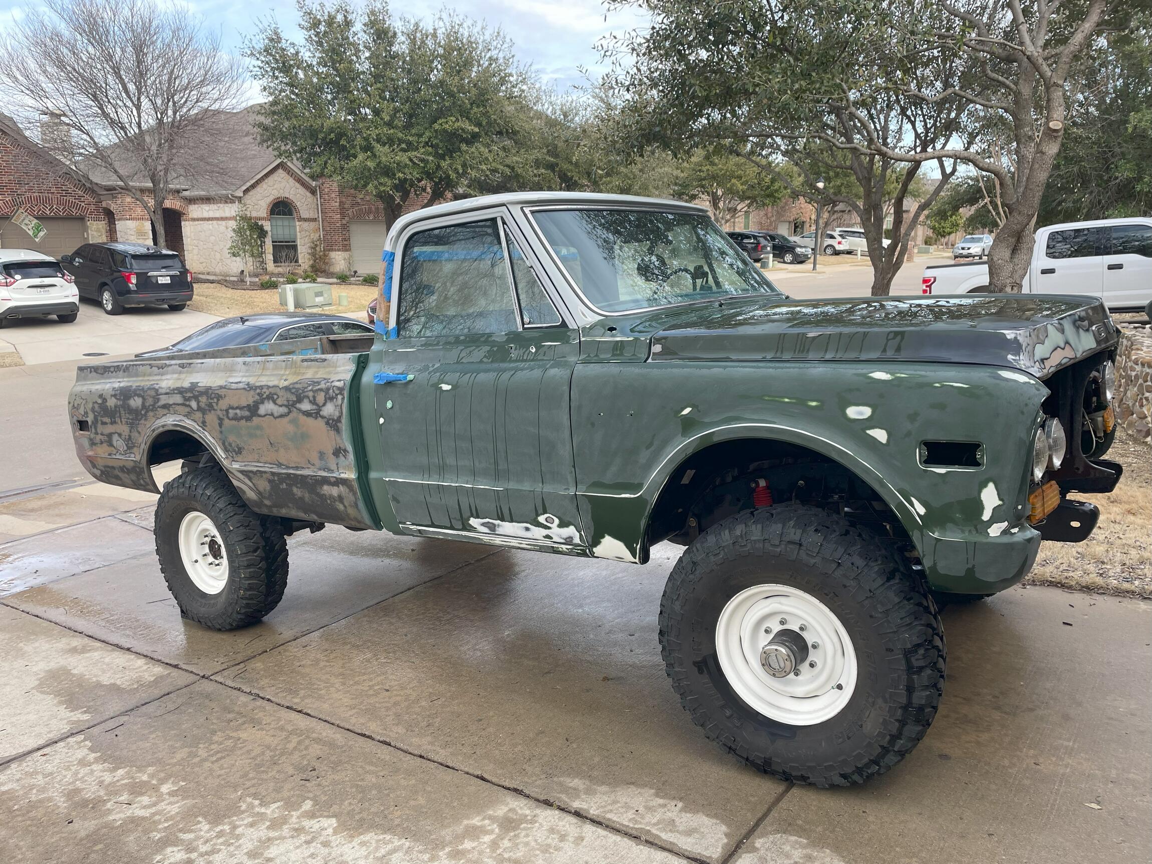 Sold: 1972 GMC 2500 Super Custom 4x4