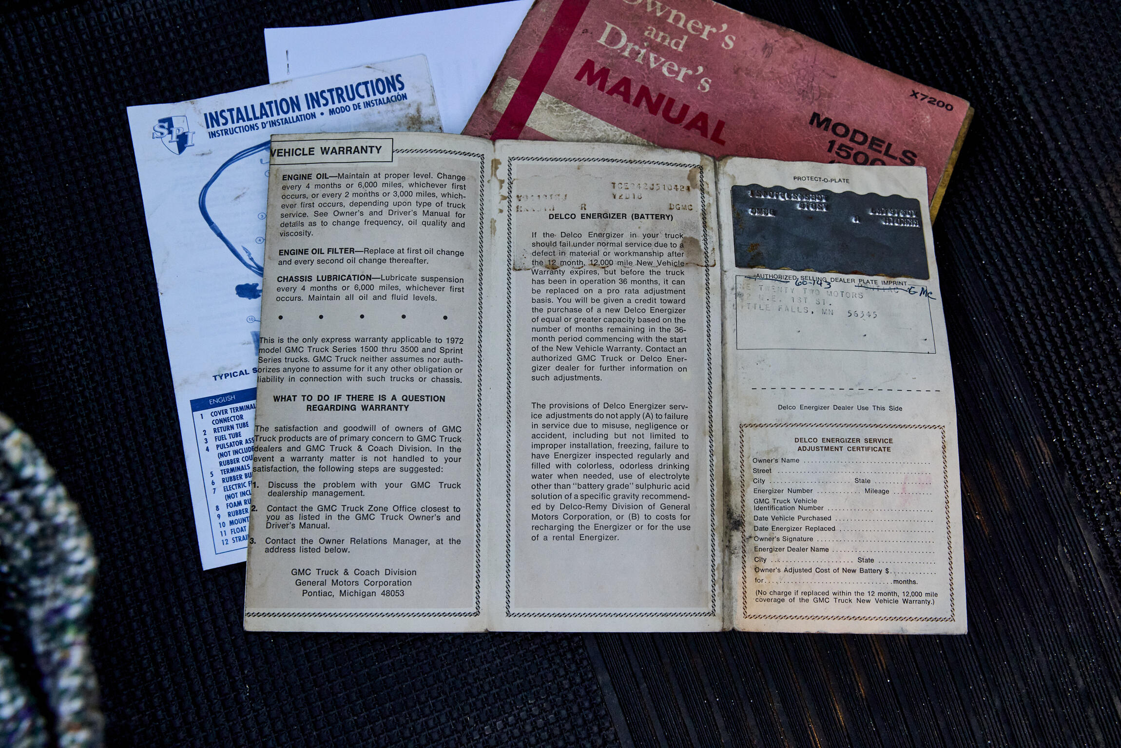 Sold: 1972 GMC 2500 Super Custom 4x4