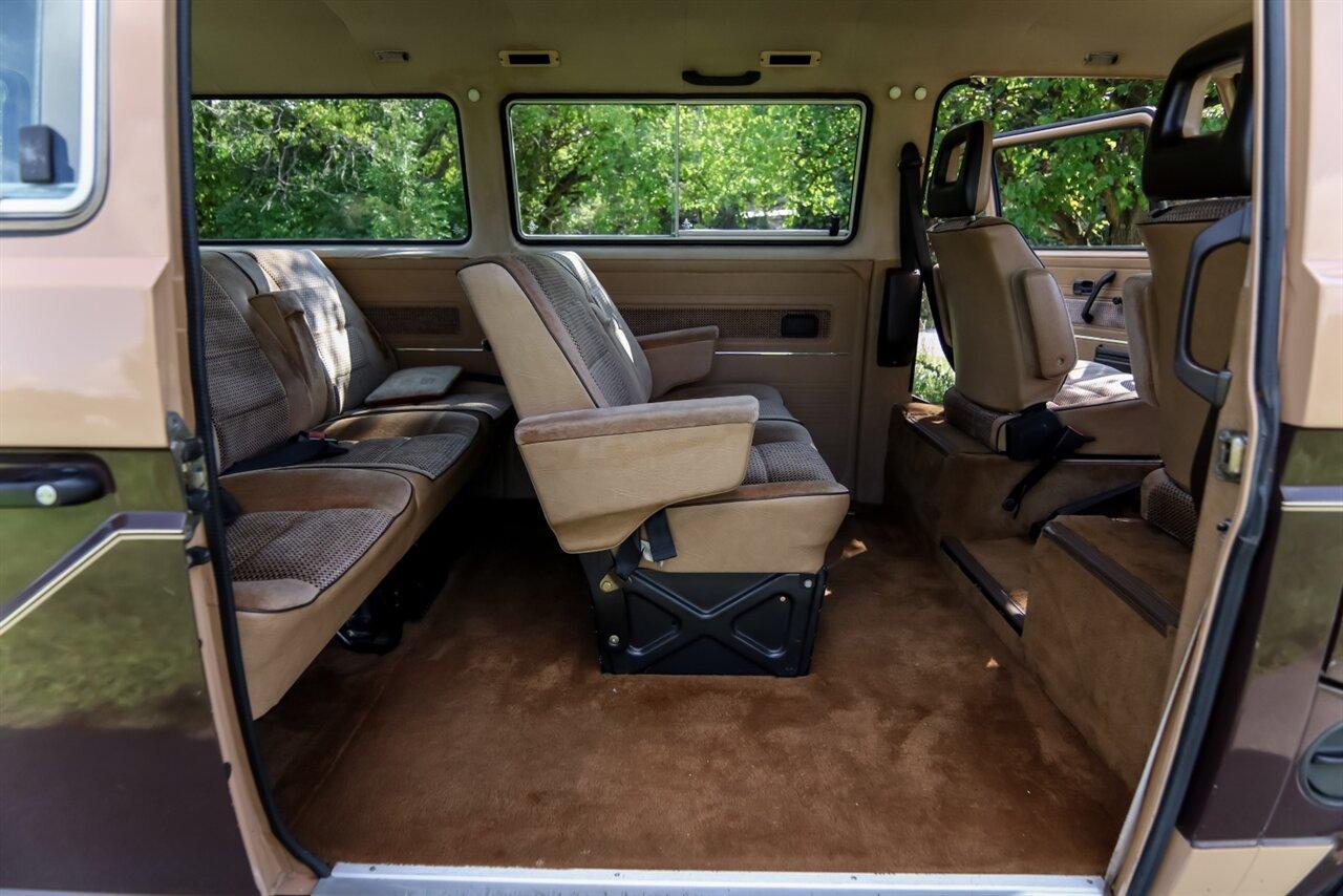 1984 Volkswagen Vanagon GL