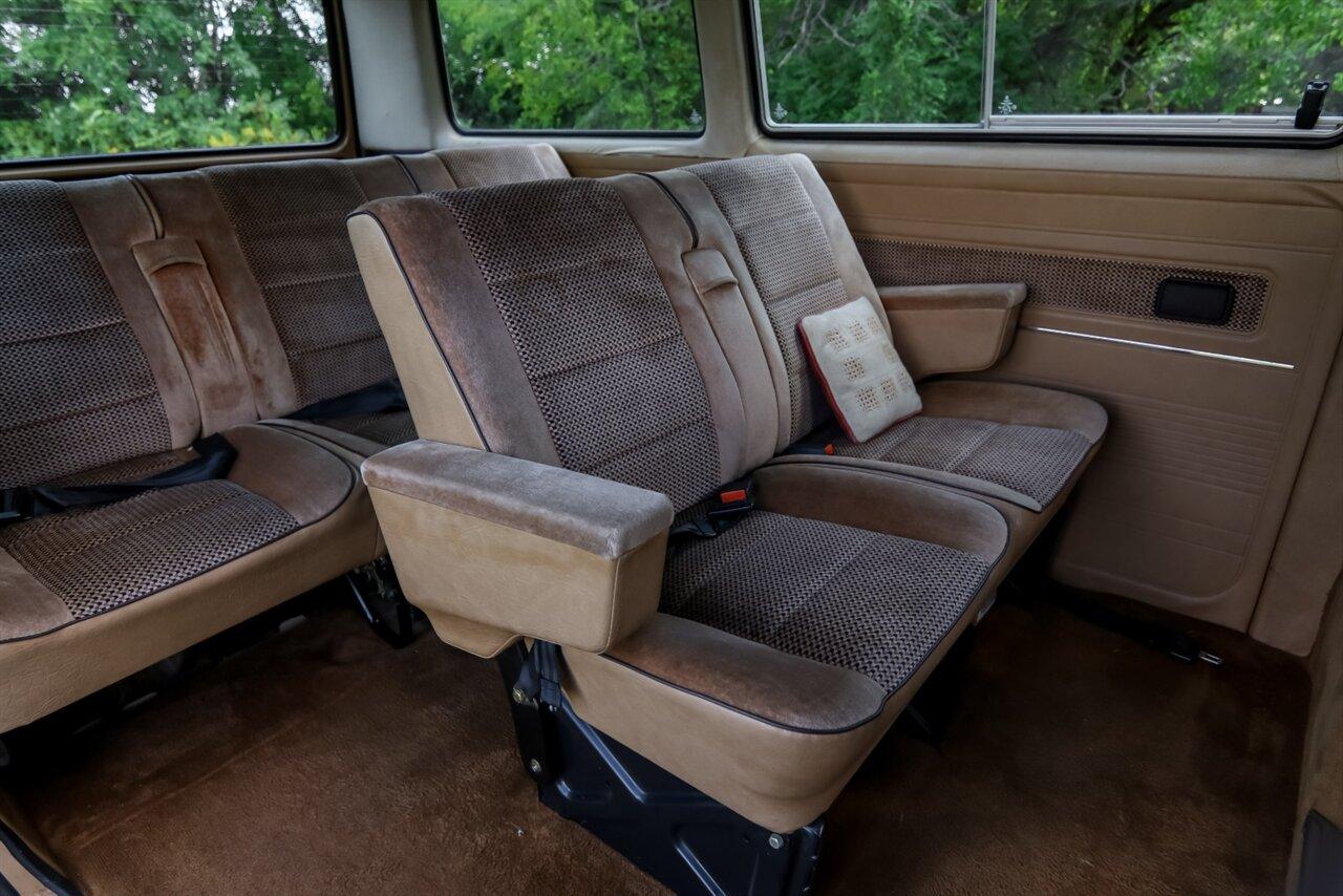 1984 Volkswagen Vanagon GL
