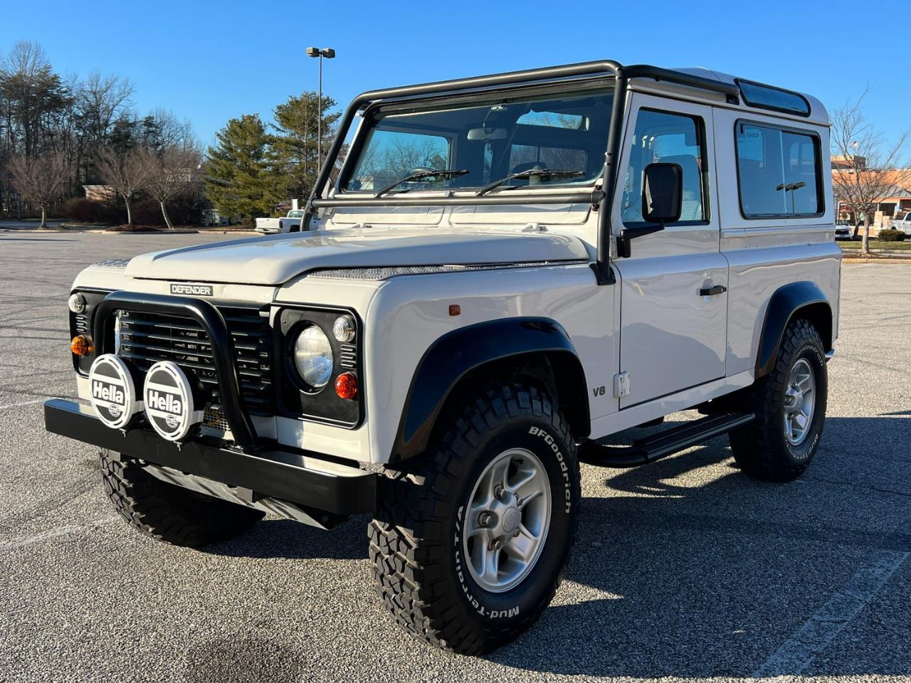 Sold: 1998 Land Rover Defender 90 50th Anniversary-1