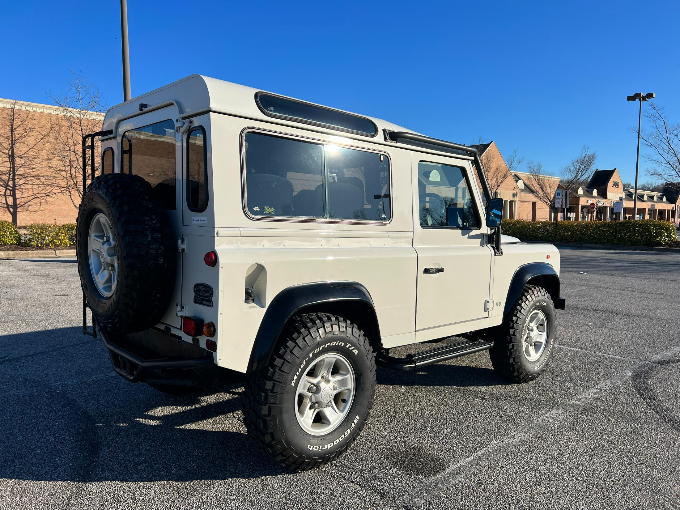 Sold: 1998 Land Rover Defender 90 50th Anniversary