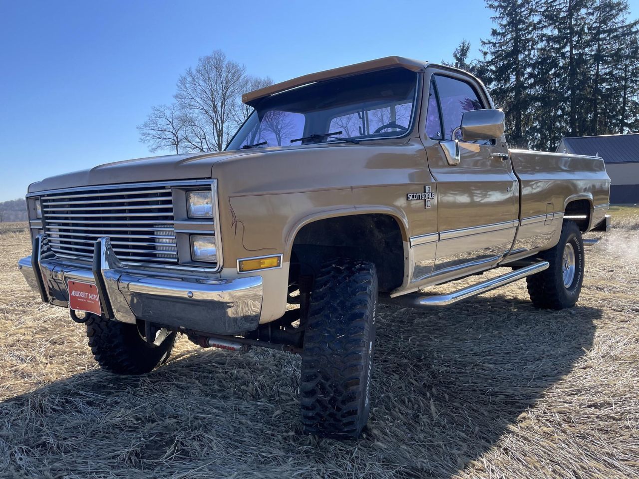 Sold: 1984 Chevrolet K10 Scottsdale-1