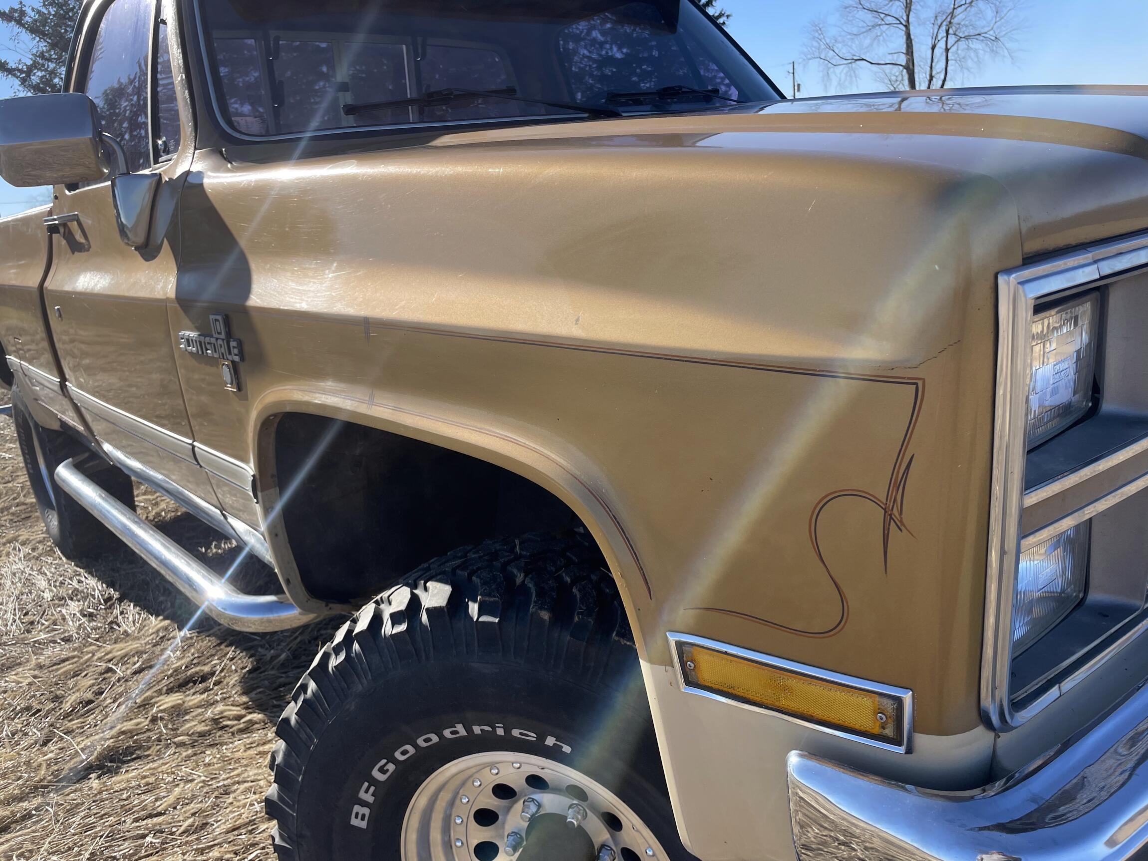 Sold: 1984 Chevrolet K10 Scottsdale