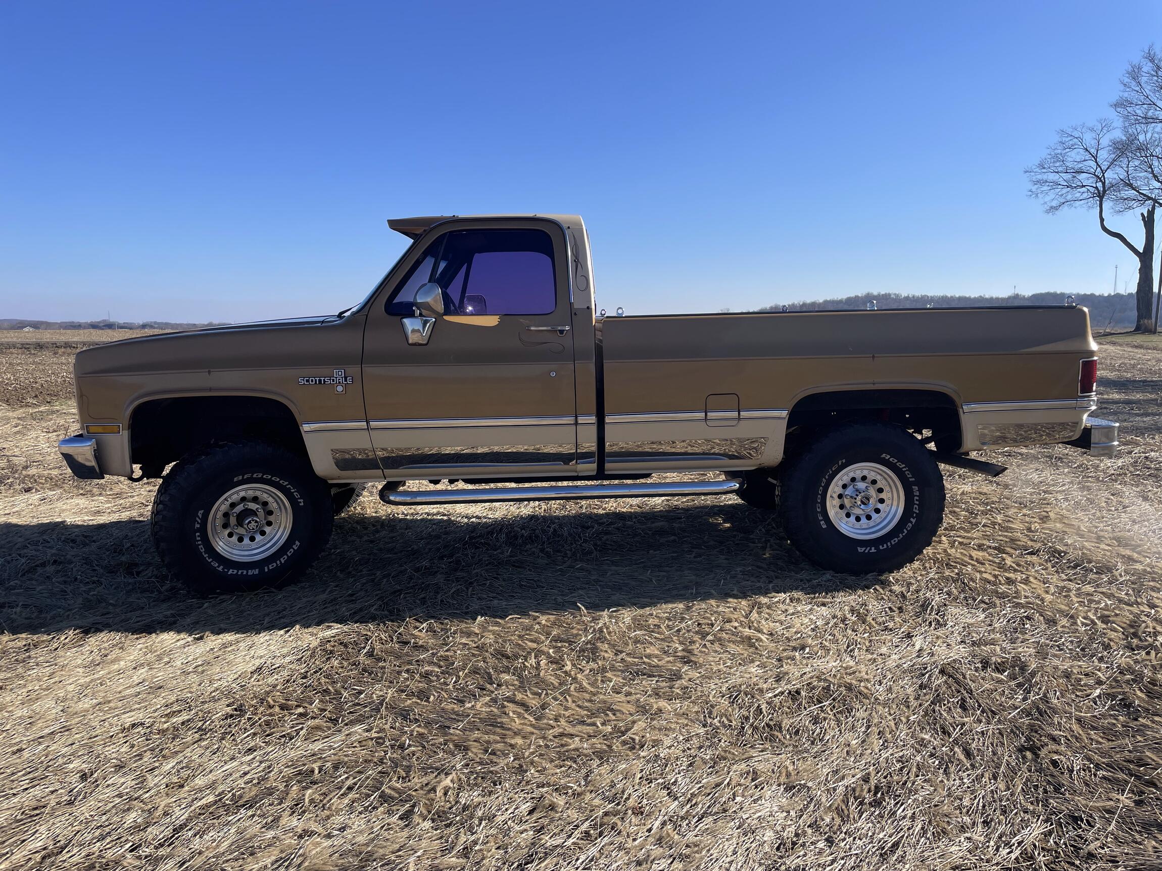 Sold: 1984 Chevrolet K10 Scottsdale