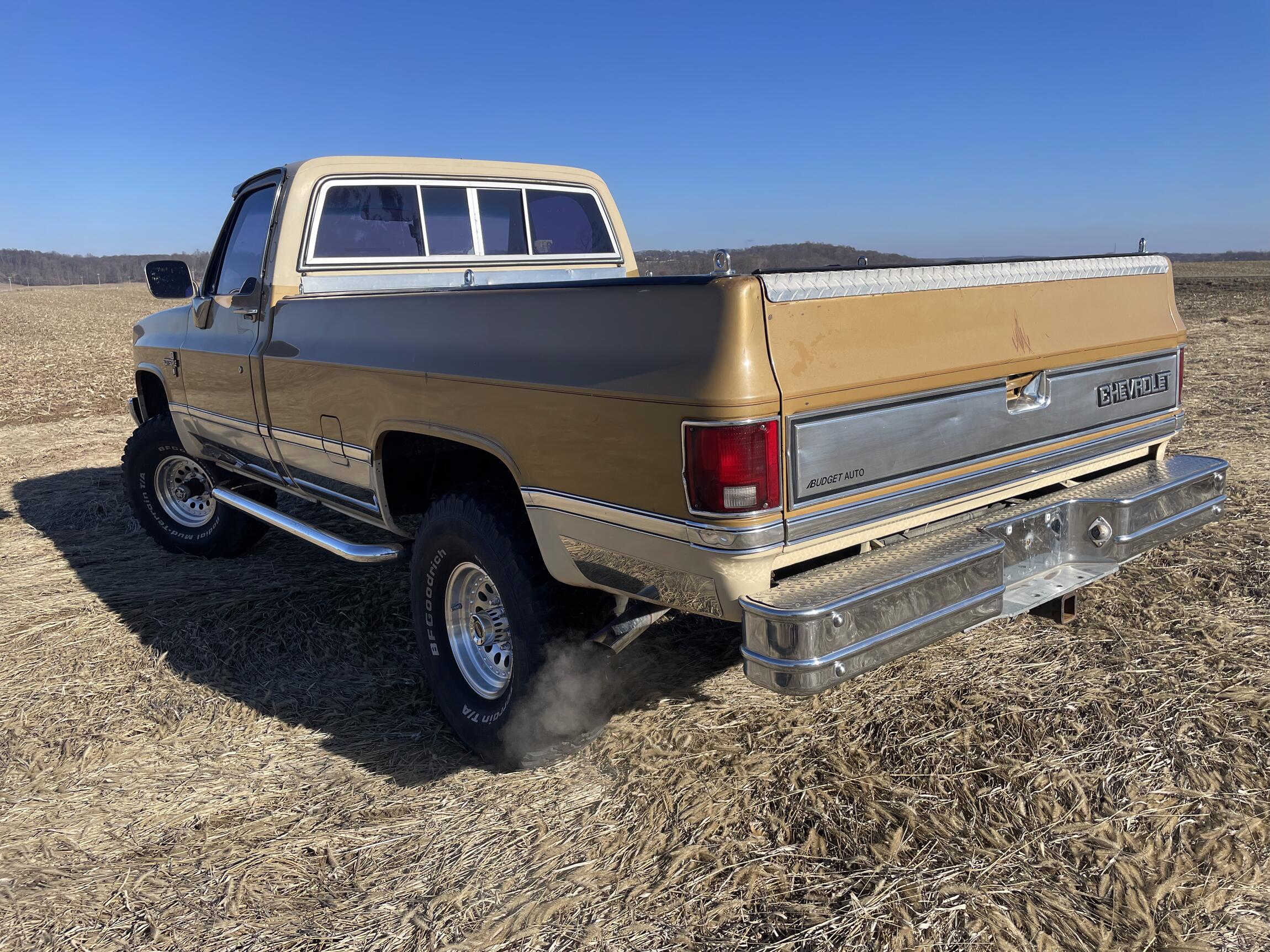 Sold: 1984 Chevrolet K10 Scottsdale