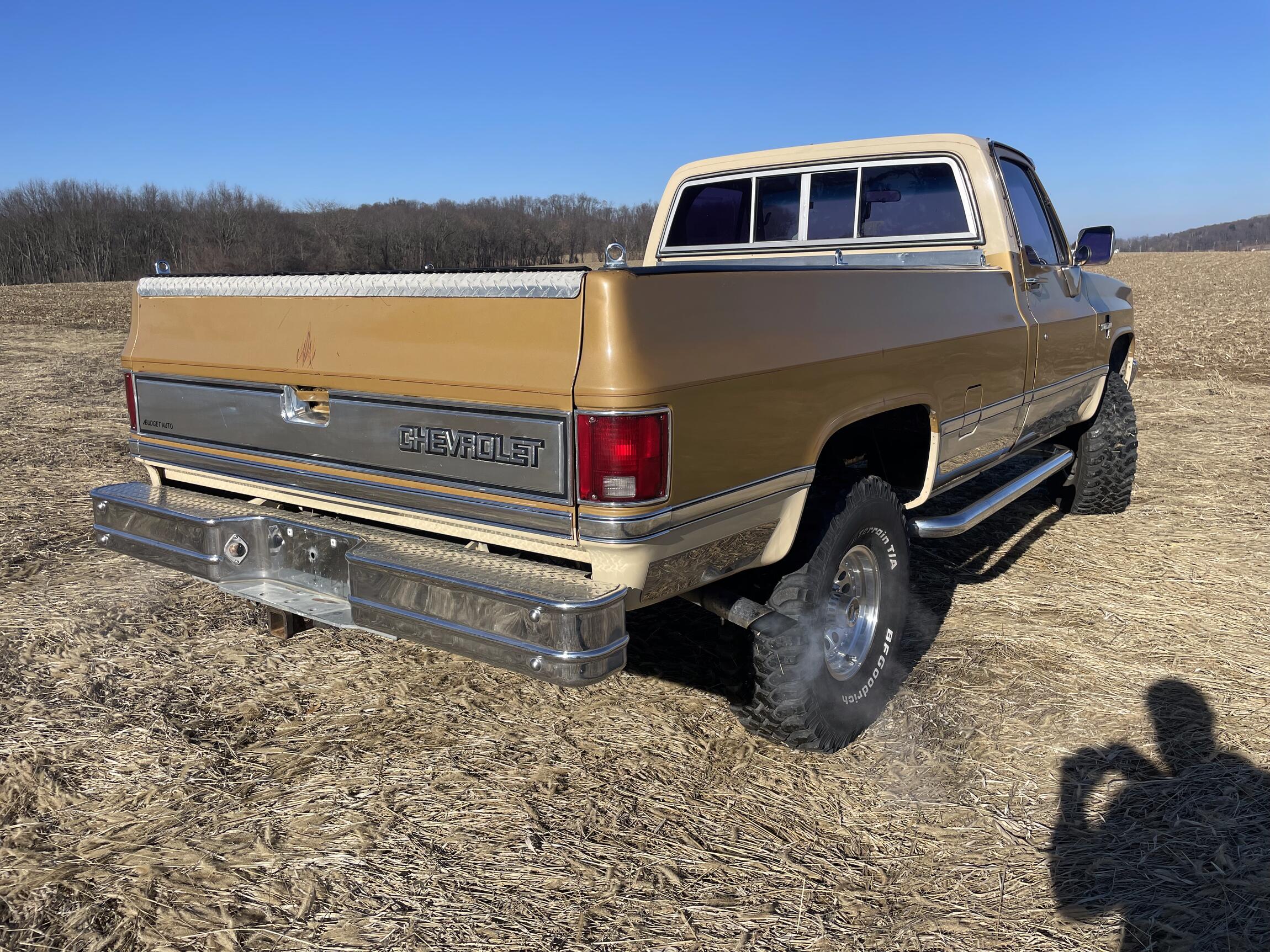 Sold: 1984 Chevrolet K10 Scottsdale