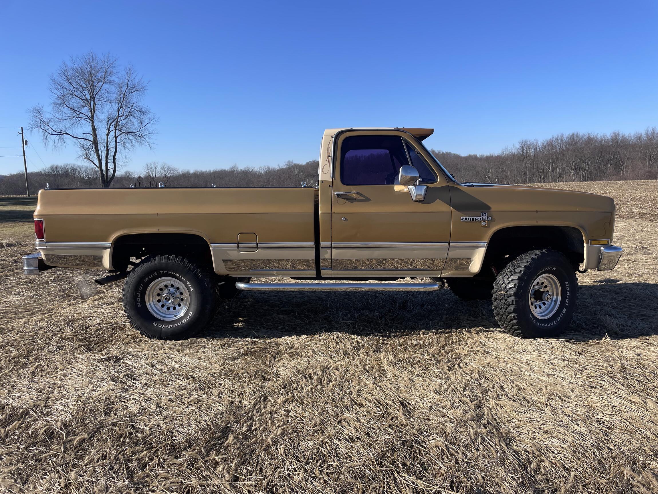 Sold: 1984 Chevrolet K10 Scottsdale