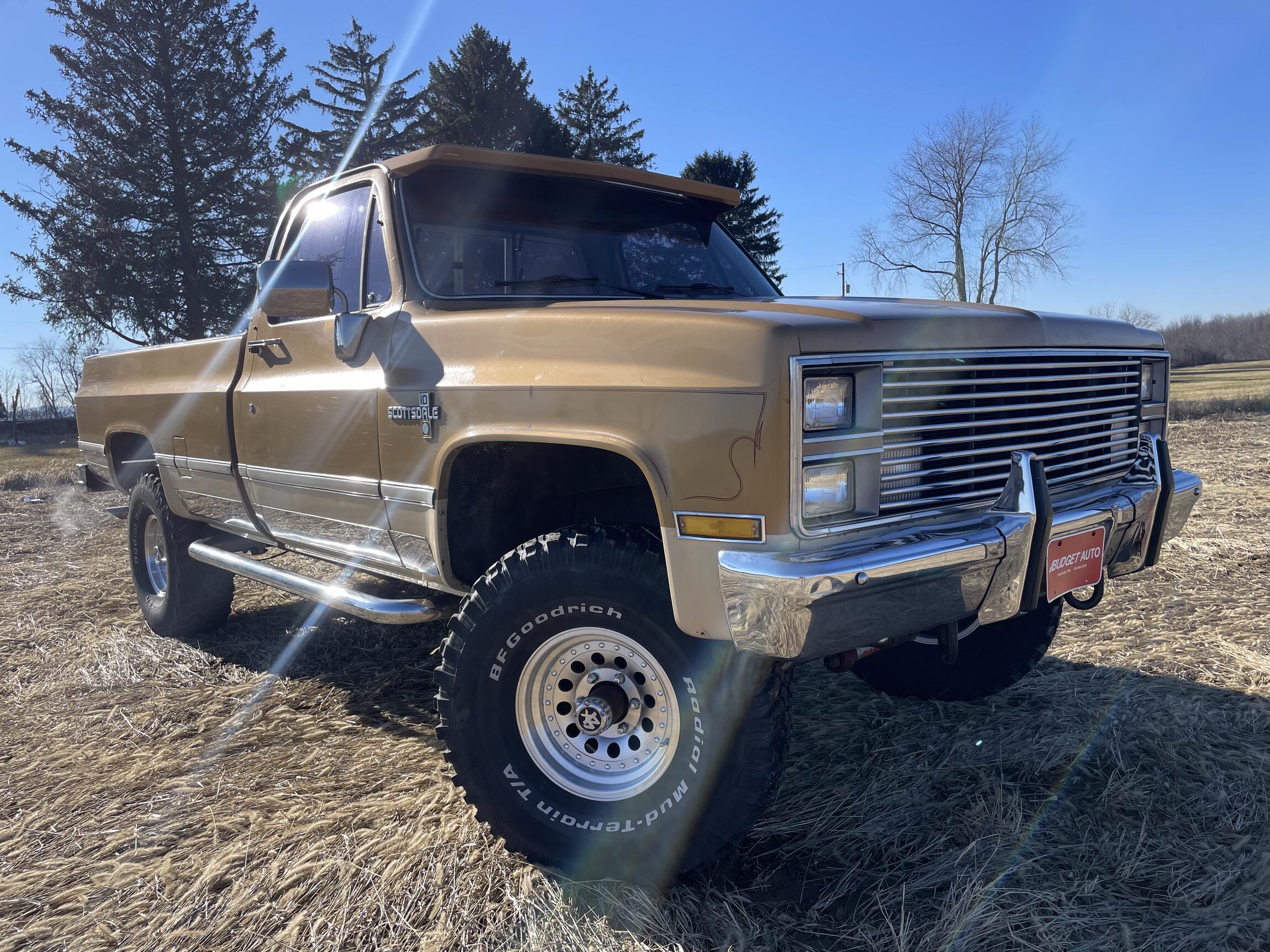 Sold: 1984 Chevrolet K10 Scottsdale