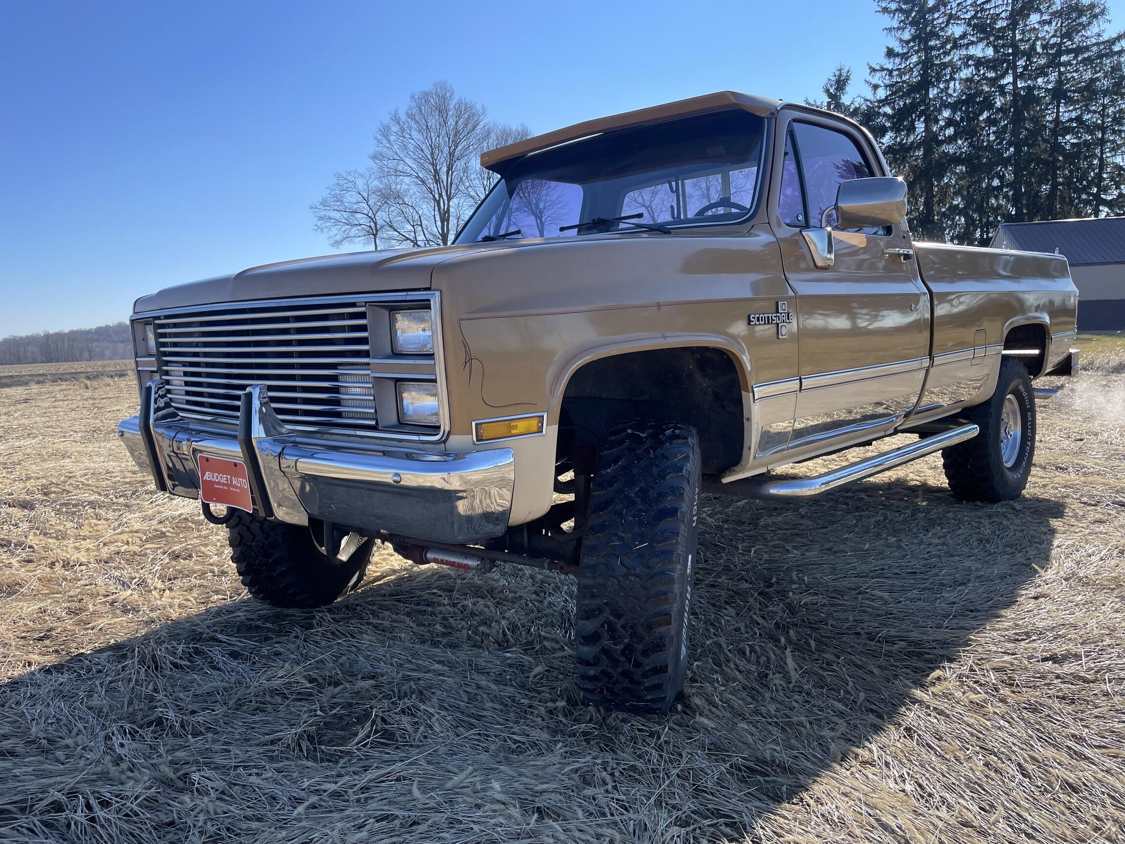 Sold: 1984 Chevrolet K10 Scottsdale