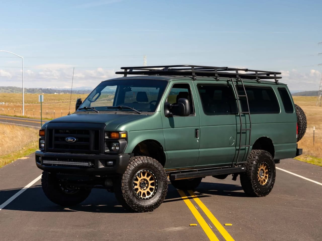 SOLD: 2009 Ford E-350 Super Duty XL 4x4-1
