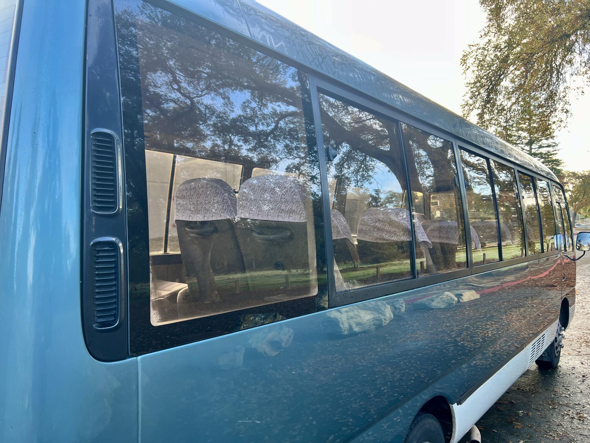 Sold: Imported 1996 Toyota Coaster EX Bus