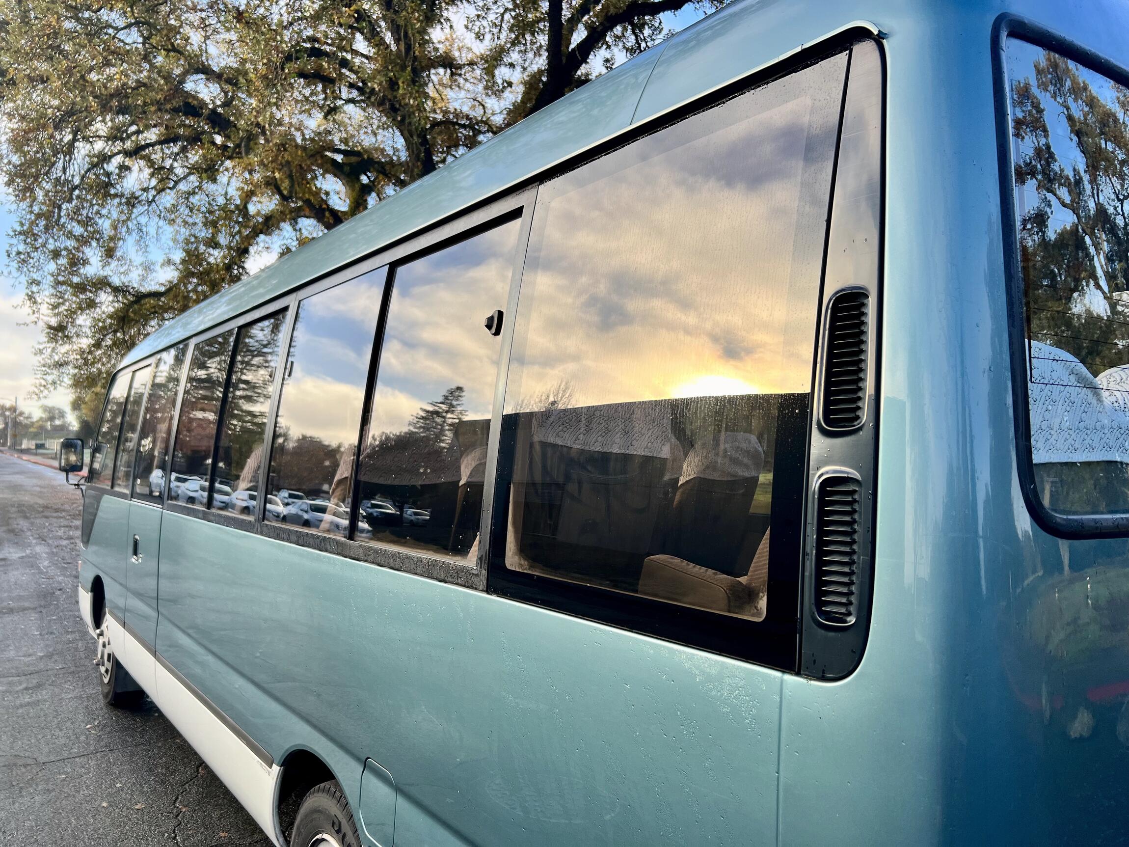 Sold: Imported 1996 Toyota Coaster EX Bus