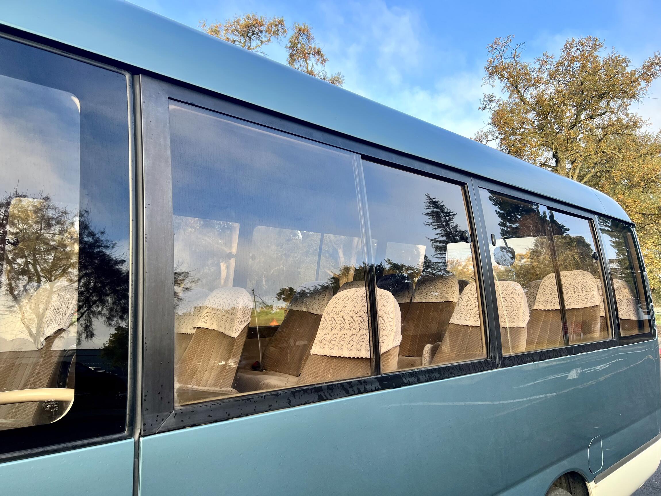 Sold: Imported 1996 Toyota Coaster EX Bus