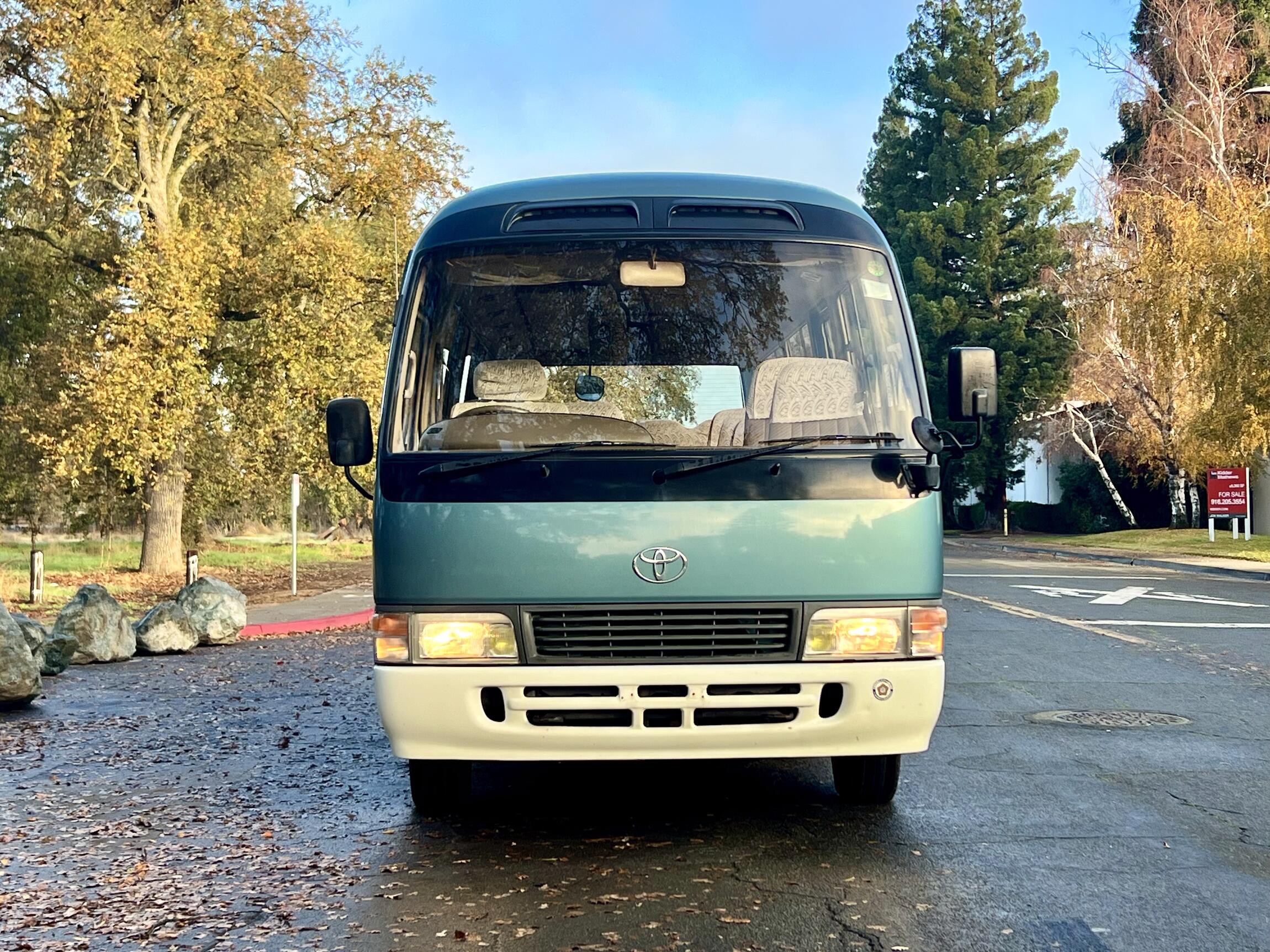 Sold: Imported 1996 Toyota Coaster EX Bus